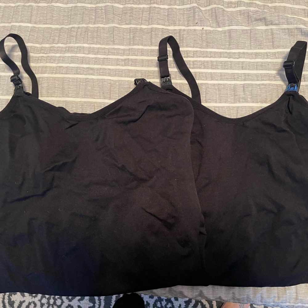 Two nursing tank tops